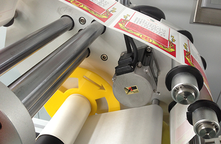 米袋平面贴标机