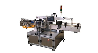 高速回转式调味料瓶贴标机介绍