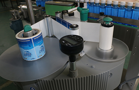 立式圆形罐子贴标机