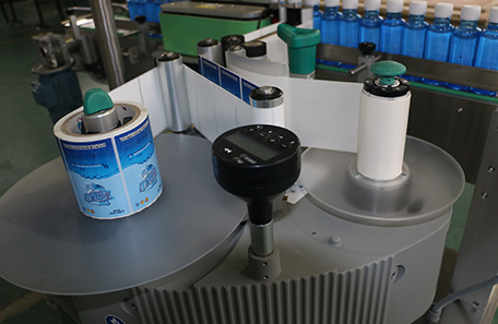 立式蜂蜜瓶贴标机