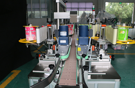 方瓶不干胶双面贴标机