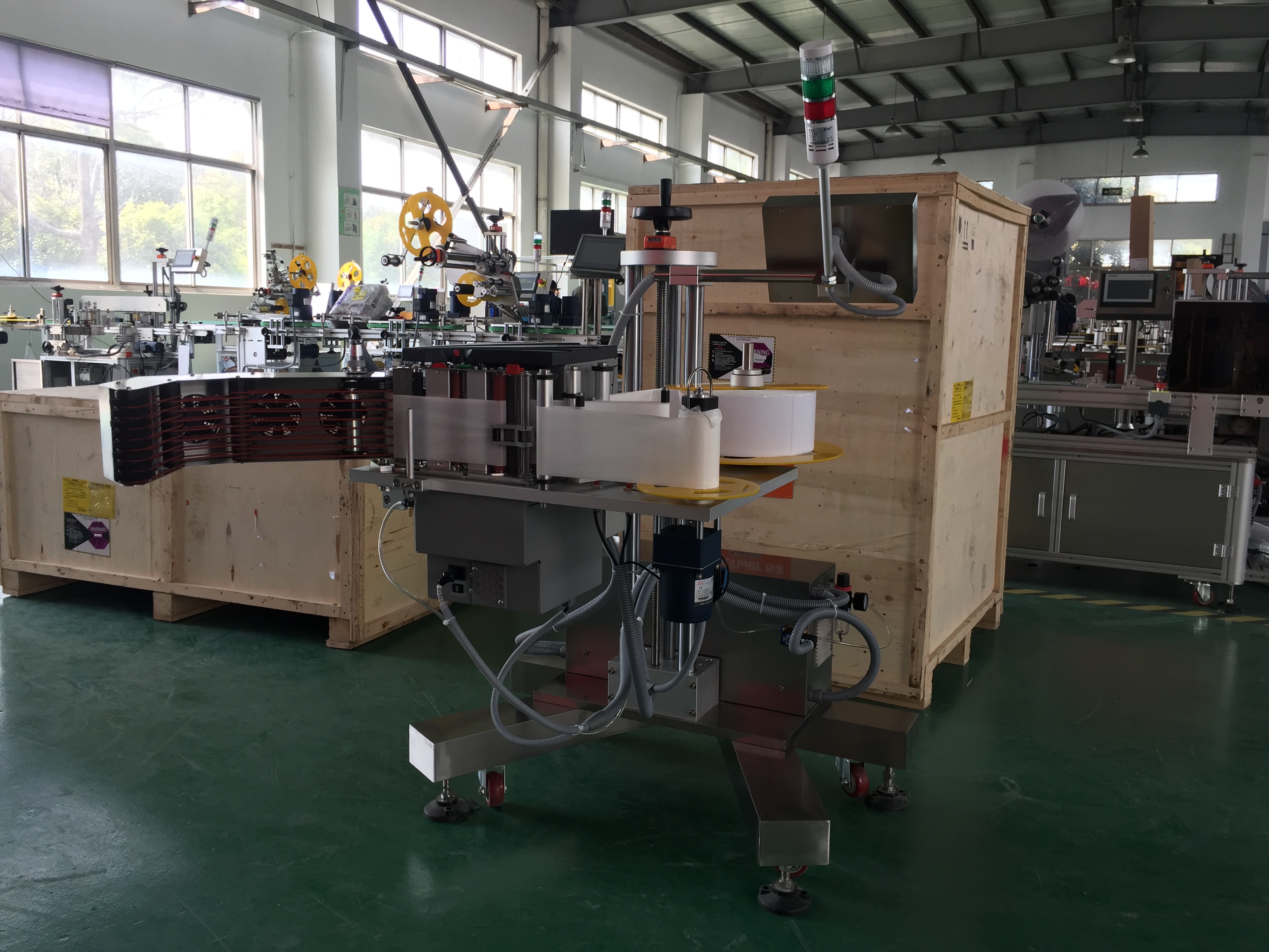 轮胎打印贴标机