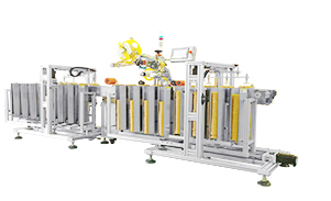 自动上下料贴标机