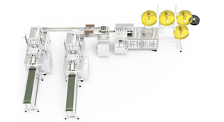 全自动贴标机设备实现自动化生产模式
