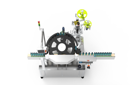 回转式高速贴标机