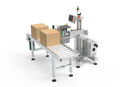 顶部、前端打印贴标