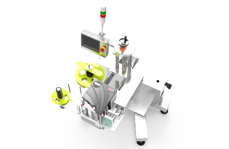 自适应高度打印贴标机