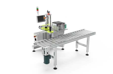 侧面在线打印不干胶贴标机