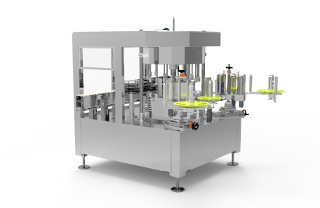 全自动回转式不干胶贴标机-XTHZ-720J型