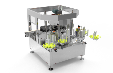 全自动回转式不干胶贴标机-XTHZ-928J型