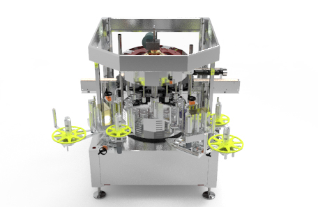 全自动回转式数控不干胶贴标机-XTHZ-928S型