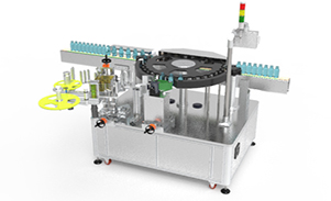 高速圆型调味料瓶贴标机