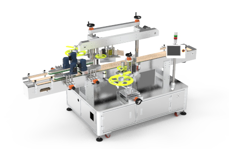 玻璃瓶双面贴标机