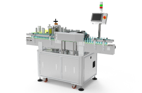 高速回转式西林瓶不干胶贴标机
