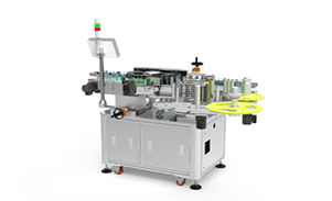 高速回转式西林瓶不干胶贴标机