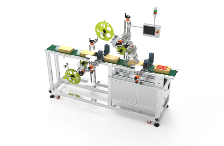 袋子上下面胶贴标机