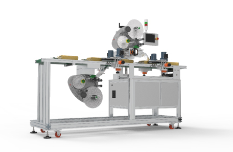 纸箱上下面不干胶贴标机