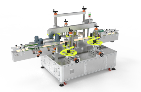 箱子平侧面贴标机