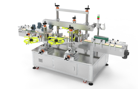 箱子平侧面贴标机