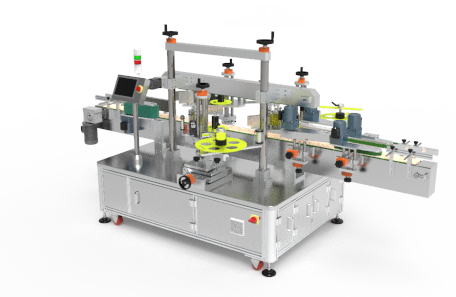 箱子平侧面贴标机
