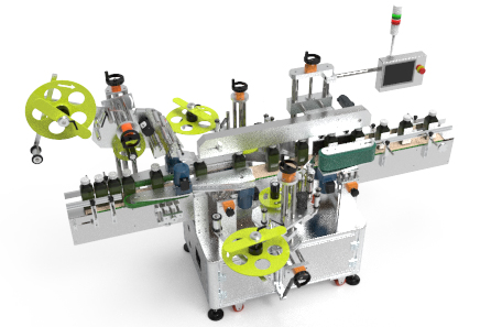 杯顶及侧面贴标机