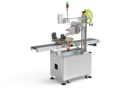 纸盒平面贴标机