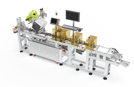 吊牌分页贴标机