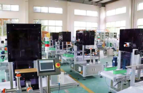 为新疆客户定制的24台贴标及系统检测应用生产