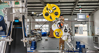 5月12日北美客户平面贴标机发货